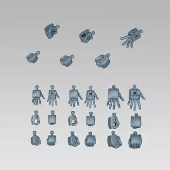 HGBC Dimension Build Knuckles (ROUND), Korean popular bandai