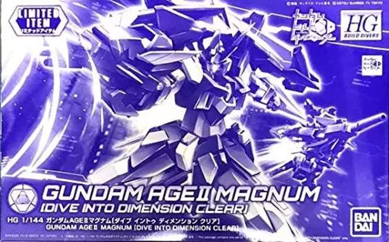 HGBD Gundam AGEII Magnum into Dimension Gundam Build Divers [Ограничено событием] 1/144 [Очистить погружение]
