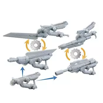 HGBD Gundam Build Divers Spinning Blaster scale plastic model 1/144 color-coded