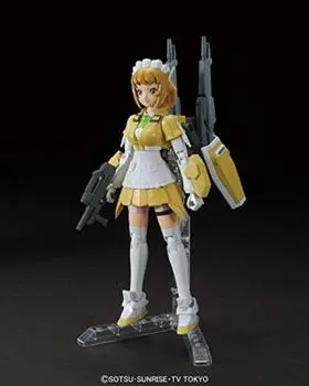 HGBF Gundam Build Fighters Try Super Fumina пластиковая модель масштаба 1/144 с цветовой кодировкой