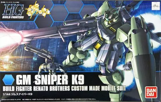 HGBF Jim Sniper K9 Build 1/144 (Gundam Fighters)