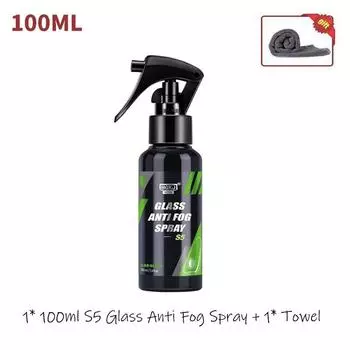 HGKJ S5 Противотуманный спрей Автомобильный обогреватель для стекла, очиститель от запотевания, жидкость для покрытия для окон, экранов, лобовых стекол, очки для защиты от запотевания 50ml