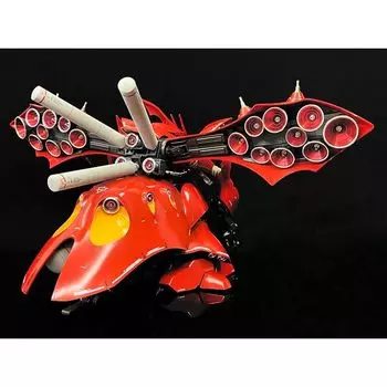 HGUC 1/144 MSN-04II для Nightingale Металлический нониус + детали из нержавеющей стали, набор подарочного издания (набор верньеров из серебристого и красного металла + флуоресцентная вода