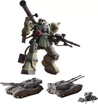 HGUC 1/144 Zaku Ground Battle Set (Mobile Suit Gundam MS IGLOO)