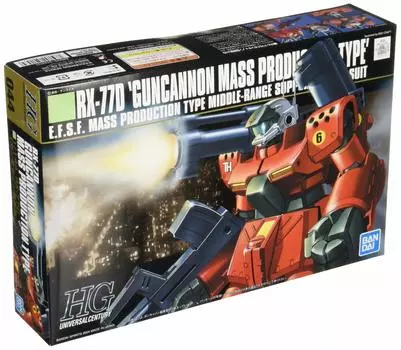 HGUC Guncannon массового производства типа Suit Gundam 0080 Война в 1/144 (Мобильный карман)