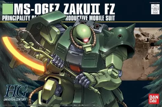 HGUC Zaku II Kai Suit Gundam 0080 Война в 1/144 MS-06FZ (Мобильный карман)