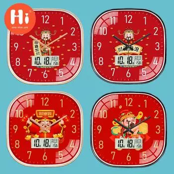 Hi 12-дюймовые светодиодные настенные часы, пластиковые часы, домашний декор, бесшумные настенные часы для гостиной, спальни, дизайн современного искусства