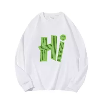 HI Autumn Clothing Длинные рукава из чистого хлопка Новые мужские и женские топы, весенний внутренний слой, базовая рубашка, футболка с круглым вырезом и длинными рукавами M коричневый