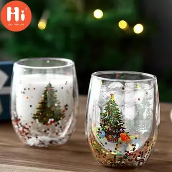 Hi Drinkware Большая емкость Молочный стакан Уникальная пищевая рождественская кофейная чашка
