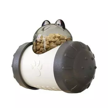 Hi Guy Pet Dongwheat Roly Poly Nose Work Игрушка для закусок, черный, 1 шт.