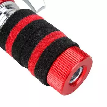 Hi-Hat Clutch Jazz Drum Clutch Подставки из алюминиевого сплава для тарелок Hi-Hat, аксессуары для барабанов красный
