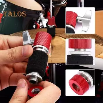 Hi-hat Clutch Standard Hi-hat Stand Алюминиевая хай-хэт Clutch Cymbal для джазовых барабанов Ударные инструменты Части Аксессуары серебряный