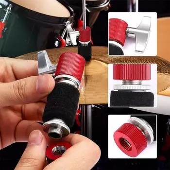 Hi-hat Clutch Standard Hi-hat Stand Алюминиевая тарелка Hi-hat Clutch для джазового барабана золотистый