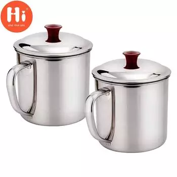 Hi Roamtic модная кухонная кружка для пива, стальная кружка для кемпинга, кофе, чая, путешествий, 480 мл, чашка с ручкой из нержавеющей стали