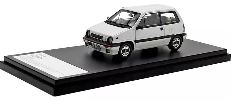 Hi Story Honda CITY R Greek White Готовый продукт 1/43 (1985)