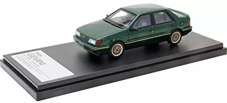 Hi Story Isuzu GEMINI ZZ Customized British Green Готовый продукт HS311GR 1/43 (1988) зелёный