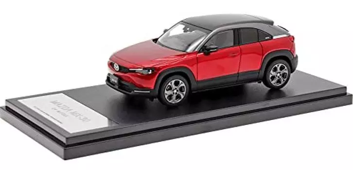 Hi Story Mazda EV MODEL Soul Red Crystal Metallic Готовый продукт HS346RE 1/43 MX-30 (2021) (3 тона)