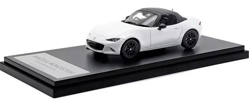 Hi Story Mazda Roadster S Специальный пакет Снежинка Белый Перламутровый Слюда Готовый продукт 1/43 (2022)