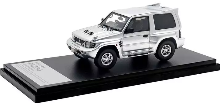Hi Story Mitsubishi PAJERO EVOLUTION Satellite Silver Готовый продукт 1/43 (1997)