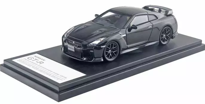 Hi Story Nissan Ambassador инаугурационная модель Meteor Flake Black Pearl готовый продукт 1/43 GT-R (2019)