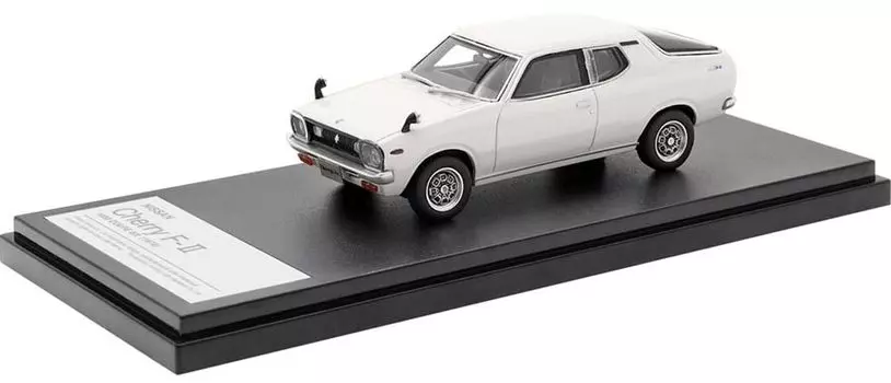 Hi Story Nissan Cherry 1400 COUPE GX Белый Готовый продукт 1/43 F-II (1974)