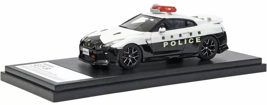 Hi Story Nissan PATOROL CAR Tochigi Prefectural Police Limited Готовый продукт 1/43 GT-R