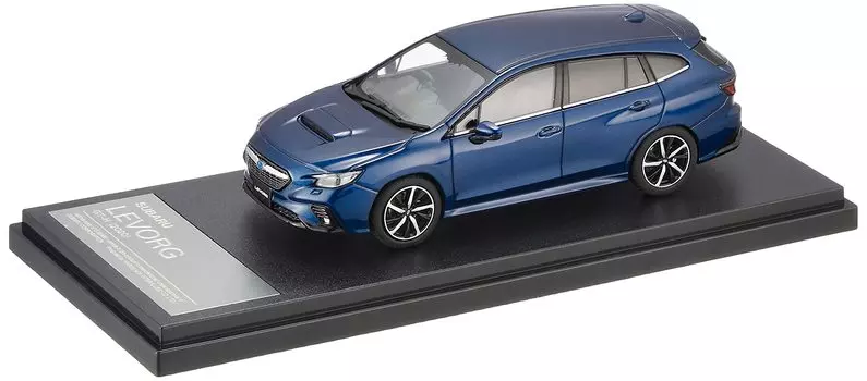 Hi Story Subaru LEVORG Lapis Blue Pearl Готовый продукт HS330BL 1/43 GT-H (2020) синий