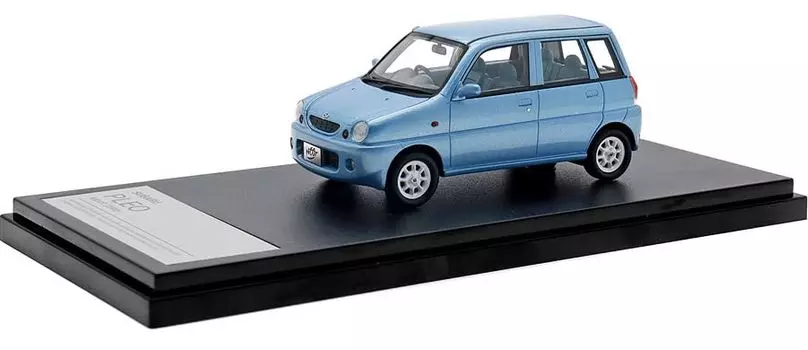 Hi Story Subaru PLEO NICOT Airy Blue Metallic Готовый продукт 1/43 (2002)