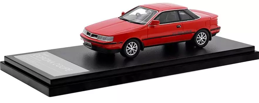 Hi Story Toyota Corona Coupe 2000 Super Red II Completed Product 1/43 GT-R (1985)