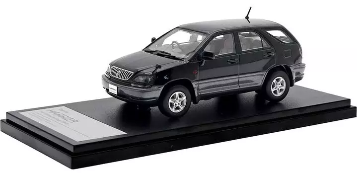 Hi Story Toyota Harrier FOUR G Package Черный Готовый продукт 1/43 3.0 (1997)