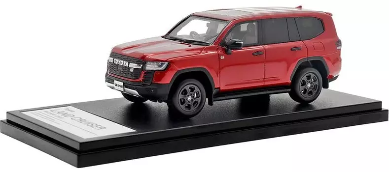 Hi Story Toyota LAND CRUISER GR SPORT темно-красный слюдяной металлик готовый продукт 1/43 (2021)