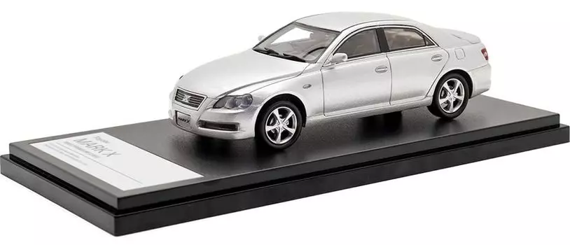 Hi Story Toyota MARK X 300G PREMIUM серебристый металлик готовый продукт HS395SL 1/43 (2004)