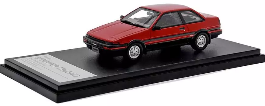 Hi Story Toyota Sprinter Trueno GT APEX High Flash двухцветный готовый продукт 1/43 2-дверный (1983)
