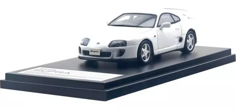 Hi Story Toyota Supra RZ 1995 Super White II Готовый продукт 1/43 белый
