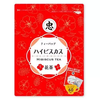 Чайные пакетики гибискуса 1 г 60 пакетиков