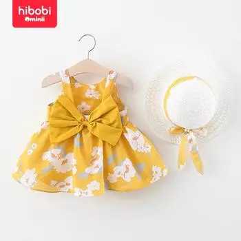 Hibobi новый однотонный комплект с вафельными буквами и короткими рукавами + шорты, комплект из двух предметов 9-12 M жёлтый