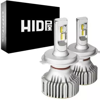 HID Shop H4 светодиодная фара 28400cd взрывоопасный белый 6500k совместимая с осмотром транспортного средства 12V 24V драйвер простая установка I серии 2 шт. 1 комплект белый