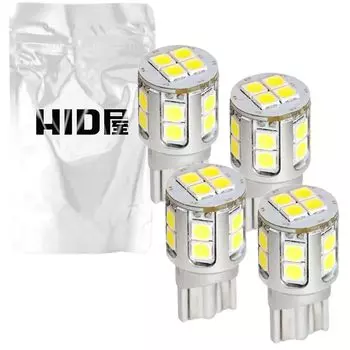 HID Shop T10 1930lx светодиодный габаритный фонарь задний фонарь подсветка номера салона лампа под дверью багажник взрывной свет белый 6500k комплект из 4 шт. (Люкс)