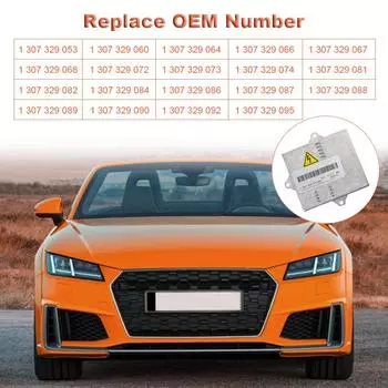 HID ксеноновые фары, модуль управления балластом, прочное стабильное напряжение, совместимое для E63 Golf MK5 1T0907391 10EEG050103