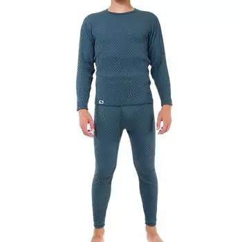 Hidamari Chomolangma комплект из верхней и нижней части, рукав круглый, 1 шт., M QMS921 QMS951 Защита от холода Danron Sapium, трехслойная структура для мужчин Qomolangma88 тёмно-синий