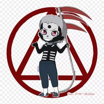 Hidan Chibi My Hidan железные нашивки для одежды, наклейки с аппликацией на одежду, термочувствительная нашивка на заказ