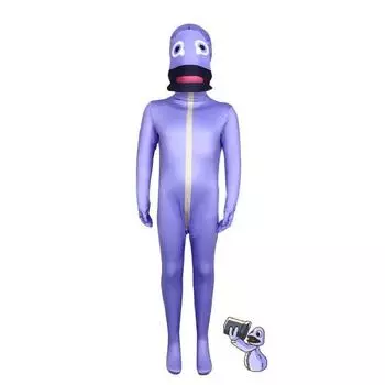 Hide Yeeps And Seek Purple Cosplay Costume Game Jumpsuits Stage Performance 160