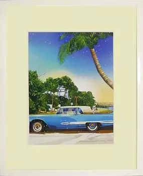 Хидето Сузуки Американская художественная печать в рамке 53x43 см [Хорошая машина]