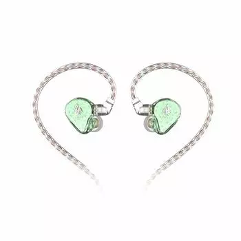 HIDIZS MS2 Гибридные наушники HiFi с двумя драйверами, мониторные наушники, аудио IEM со съемным кабелем, 2 контакта для Android-смартфона, iPhone, аудиоплеера, компьютера