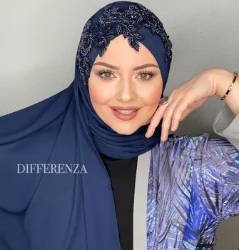 Хиджаб Femme Musulman Foulard Turbans для женщин шарф шифон Abaya