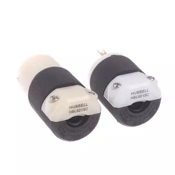 Hifi Audio Us Plug Female Socket Hbl5266C Nema 5-15P/15R Американский стандартный медный блок питания переменного тока Male Connector A2