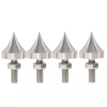 HiFi динамик шип противоударный динамик из нержавеющей стали изолирующие ножки шипы для усилителя CD DVD Pla M6