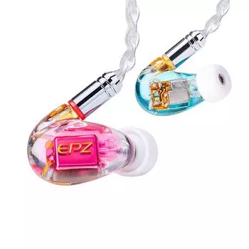 Hifi Kingdom EPZ 320 Hifi Monitoring позолоченный KNOWLES USA 3BA сбалансированный якорь подвижная катушка Aion 3D медицинская смола профессиональный музыкальный монитор