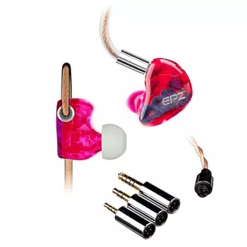 Hifi Kingdom EPZ K5 8 мм подвижная катушка сбалансированный арматурный гибрид профессиональный HiFi мониторинг наушники панель наушников клен и 3D медицинская смола акустическая