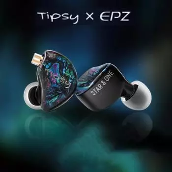 HiFi мониторные наушники EPZ X Tipsy Star One 3,5 мм штекерные наушники-вкладыши IEM гарнитура проводные наушники, 1DD